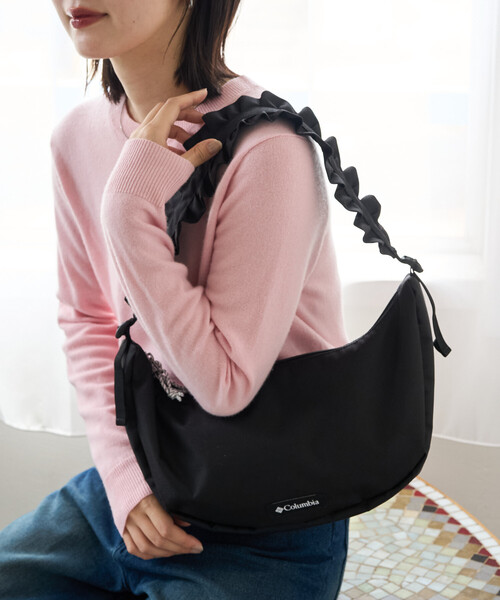 FREAK'S STORE(フリークスストア)の「限定展開 Columbia × FREAK'S STORE/コロンビア 別注 フリル ハンドル バッグ(ショルダーバッグ・レディース・レオパード/ベージュ/オリーブ/ブラック・ONE SIZE)」の20枚目の写真