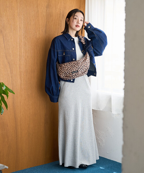 FREAK'S STORE(フリークスストア)の「限定展開 Columbia × FREAK'S STORE/コロンビア 別注 フリル ハンドル バッグ(ショルダーバッグ・レディース・レオパード/ベージュ/オリーブ/ブラック・ONE SIZE)」の17枚目の写真