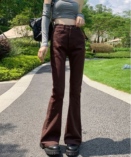 BACKYARD FAMILY(バックヤードファミリー)の「デニムパンツ(デニムパンツ・レディース・ブルー/インディゴブルー/ブラック・L/M/XL)」の6枚目の写真
