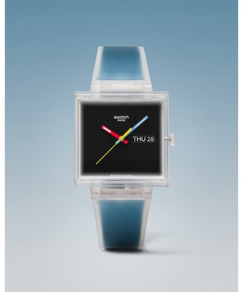 SWATCH(スウォッチ)の「WHAT IF…JELLY?(アナログ腕時計・レディース・ブルー/ミント/オレンジ/ブラック/ピンク・FREE)」の2枚目の写真