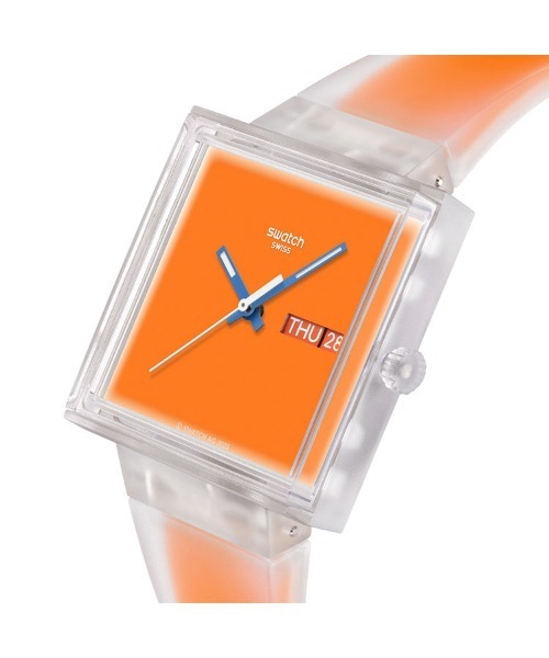 SWATCH(スウォッチ)の「WHAT IF…JELLY?(アナログ腕時計・レディース・ブルー/ミント/オレンジ/ブラック/ピンク・FREE)」の21枚目の写真