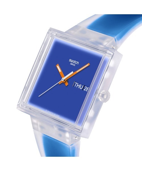 SWATCH(スウォッチ)の「WHAT IF…JELLY?(アナログ腕時計・レディース・ブルー/ミント/オレンジ/ブラック/ピンク・FREE)」の11枚目の写真