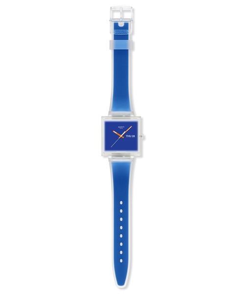 SWATCH(スウォッチ)の「WHAT IF…JELLY?(アナログ腕時計・レディース・ブルー/ミント/オレンジ/ブラック/ピンク・FREE)」の12枚目の写真