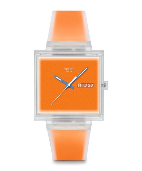 SWATCH(スウォッチ)の「WHAT IF…JELLY?(アナログ腕時計・レディース・ブルー/ミント/オレンジ/ブラック/ピンク・FREE)」の20枚目の写真