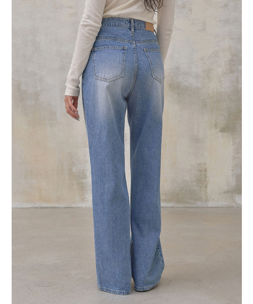 MEMUA(メムア)の「ベルロンコーデュロイウォッシングデニム(デニムパンツ・レディース・ブルー系その他・SMALL/MEDIUM/LARGE)」の3枚目の写真