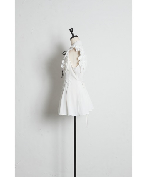 tocco closet(トッコ クローゼット)の「リボン付きウエストタックチュニック(シャツ/ブラウス・レディース・オフホワイト/ドット・M)」の22枚目の写真