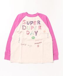 Vintage Cotton Jersey Scribble L/S Tee