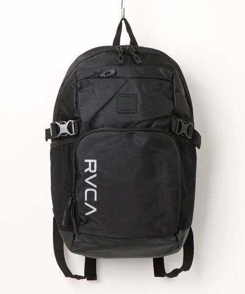 RVCA(ルーカ)の「RVCA メンズ LEVEL UP BACKPACK バックパック/リュック 【2026年秋冬モデル】(バックパック/リュック・メンズ・ブラック・FREE)」の1枚目の写真