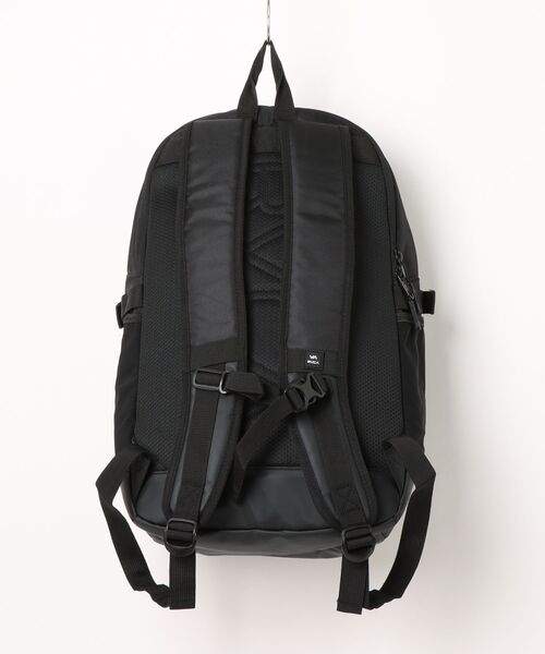 RVCA(ルーカ)の「RVCA メンズ LEVEL UP BACKPACK バックパック/リュック 【2026年秋冬モデル】(バックパック/リュック・メンズ・ブラック・FREE)」の2枚目の写真