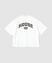 is-ness（イズネス）の「CCC*IS-NESS COTTON T-SHIRT HOUSE（Tシャツ/カットソー）」