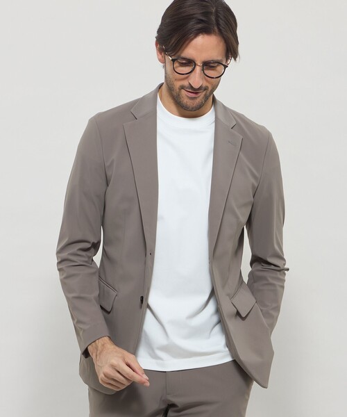 MACKINTOSH LONDON(マッキントッシュ ロンドン)の「【FLEX JERSEY】【EURO JERSEY/ユーロジャージー】セットアップジャケット(テーラードジャケット・メンズ・ブラック/ベージュ系その他2・40/38/42)」の2枚目の写真
