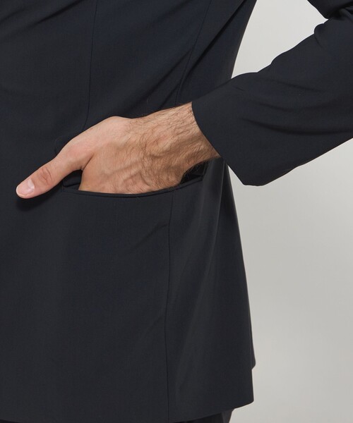 MACKINTOSH LONDON(マッキントッシュ ロンドン)の「【FLEX JERSEY】【EURO JERSEY/ユーロジャージー】セットアップジャケット(テーラードジャケット・メンズ・ブラック/ベージュ系その他2・40/38/42)」の9枚目の写真
