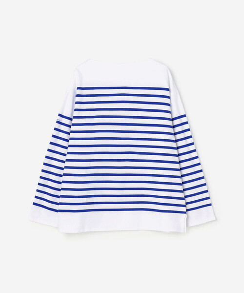 ORCIVAL(オーシバル)の「ORCIVAL | ラッセル ボートネック ワイドセーラーTシャツ MEN(Tシャツ/カットソー・メンズ・ブラック系その他/ブルー系その他/ベージュ系その他/ブラウン系その他・5/3/4)」の6枚目の写真