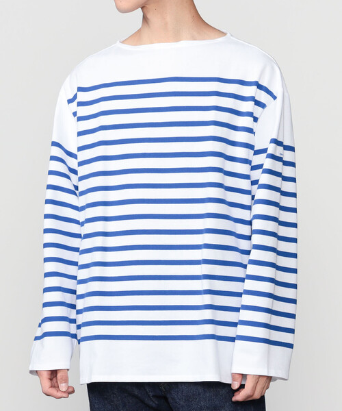 ORCIVAL(オーシバル)の「ORCIVAL | ラッセル ボートネック ワイドセーラーTシャツ MEN(Tシャツ/カットソー・メンズ・ブラック系その他/ブルー系その他/ベージュ系その他/ブラウン系その他・5/3/4)」の15枚目の写真