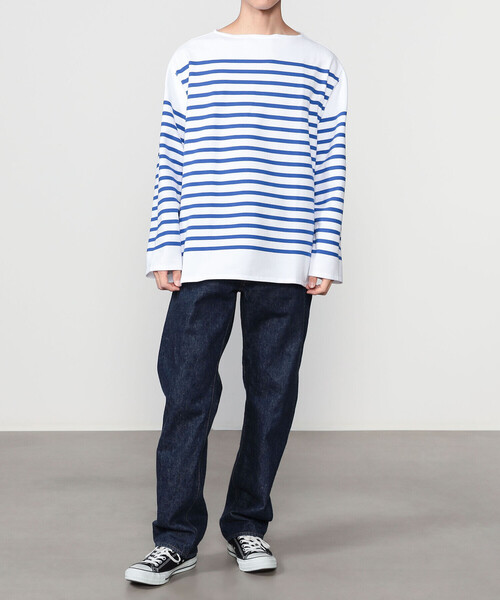 ORCIVAL(オーシバル)の「ORCIVAL | ラッセル ボートネック ワイドセーラーTシャツ MEN(Tシャツ/カットソー・メンズ・ブラック系その他/ブルー系その他/ベージュ系その他/ブラウン系その他・5/3/4)」の16枚目の写真