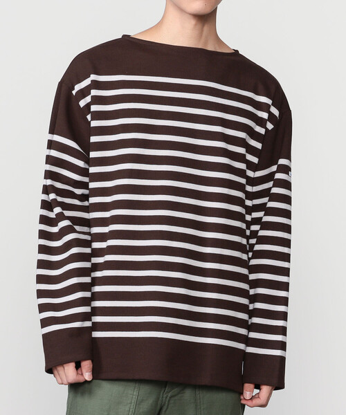 ORCIVAL(オーシバル)の「ORCIVAL | ラッセル ボートネック ワイドセーラーTシャツ MEN(Tシャツ/カットソー・メンズ・ブラック系その他/ブルー系その他/ベージュ系その他/ブラウン系その他・5/3/4)」の18枚目の写真