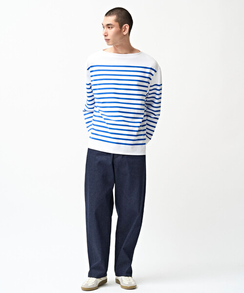ORCIVAL(オーシバル)の「ORCIVAL | ラッセル ボートネック ワイドセーラーTシャツ MEN(Tシャツ/カットソー・メンズ・ブラック系その他/ブルー系その他/ベージュ系その他/ブラウン系その他・5/3/4)」の19枚目の写真
