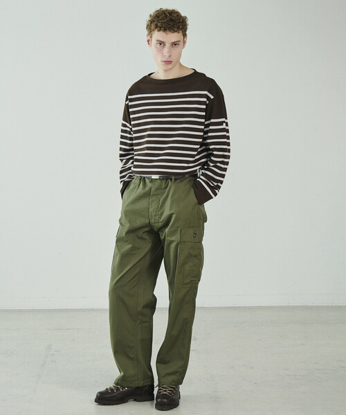ORCIVAL(オーシバル)の「ORCIVAL | ラッセル ボートネック ワイドセーラーTシャツ MEN(Tシャツ/カットソー・メンズ・ブラック系その他/ブルー系その他/ベージュ系その他/ブラウン系その他・5/3/4)」の22枚目の写真