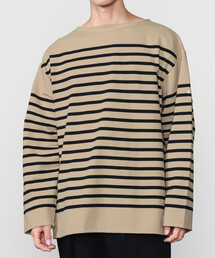 ORCIVAL | ラッセル ボートネック ワイドセーラーTシャツ MEN