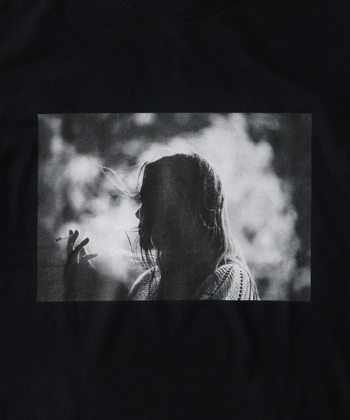 CALMANTHOLOGY（カルマンソロジー）の「ANTHOLOGY / アンソロジー CIGARETTE T-shirt（Tシャツ/カットソー・メンズ・ホワイト/ブラック・LARGE/X-LARGE/MEDIUM）」の3枚目の写真