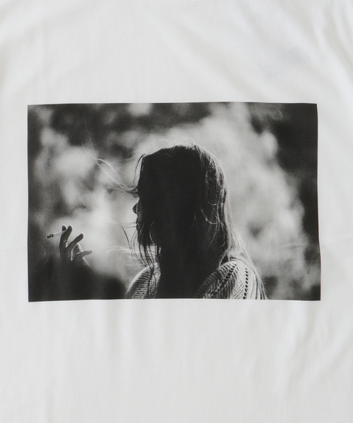 CALMANTHOLOGY（カルマンソロジー）の「ANTHOLOGY / アンソロジー CIGARETTE T-shirt（Tシャツ/カットソー・メンズ・ホワイト/ブラック・LARGE/X-LARGE/MEDIUM）」の7枚目の写真