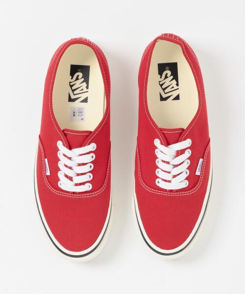 VANS(バンズ)の「VANS LX AUTHENTIC REISSUE 44(スニーカー・メンズ・レッド・11/10.5/10/9.5/9/8.5/8/12)」の3枚目の写真