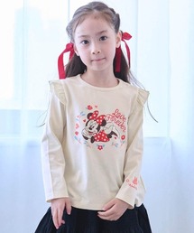 Disney（ディズニー）の「肩フリルTシャツ【ディズニー】（Tシャツ/カットソー）」