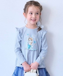 Disney（ディズニー）の「肩フリルTシャツ【ディズニー】（Tシャツ/カットソー）」