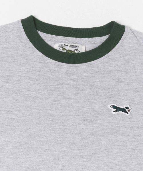 TOWNCRAFT(タウンクラフト)の「『別注』PENNEYS×DOORS THE FOX 配色ロングスリーブTシャツ(KIDS)(Tシャツ/カットソー・キッズ・ブラウン系その他/グレー系その他・105/120/135)」の13枚目の写真