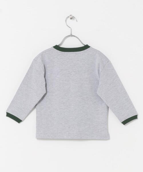 TOWNCRAFT(タウンクラフト)の「『別注』PENNEYS×DOORS THE FOX 配色ロングスリーブTシャツ(KIDS)(Tシャツ/カットソー・キッズ・ブラウン系その他/グレー系その他・105/120/135)」の15枚目の写真