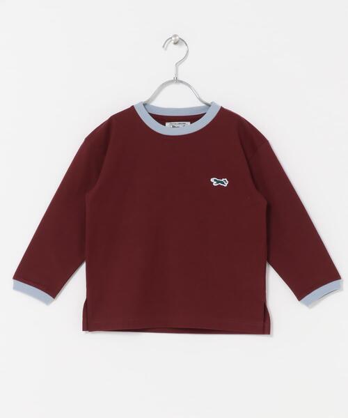 TOWNCRAFT(タウンクラフト)の「『別注』PENNEYS×DOORS THE FOX 配色ロングスリーブTシャツ(KIDS)(Tシャツ/カットソー・キッズ・ブラウン系その他/グレー系その他・105/120/135)」の5枚目の写真