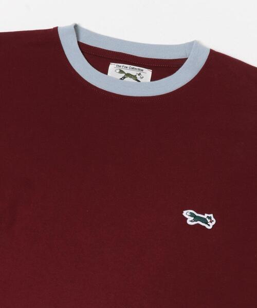 TOWNCRAFT(タウンクラフト)の「『別注』PENNEYS×DOORS THE FOX 配色ロングスリーブTシャツ(KIDS)(Tシャツ/カットソー・キッズ・ブラウン系その他/グレー系その他・105/120/135)」の6枚目の写真