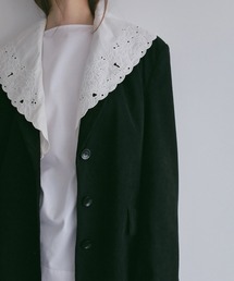 MANOF（マノフ）の「LACE COLLAR CORDUROY JACKET（その他アウター）」
