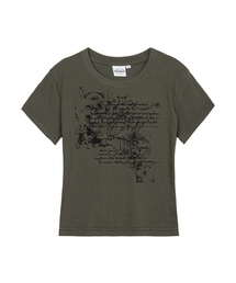 RAGE レディース スリムフィット 半袖Tシャツ 6 COLORS
