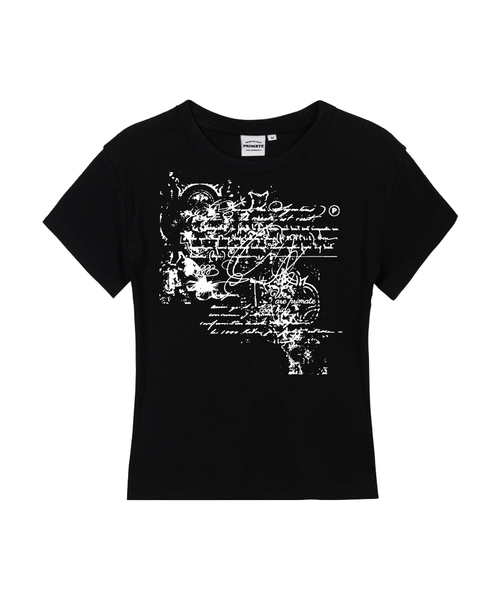 PRIMATE（プライメイト）の「RAGE レディース スリムフィット 半袖Tシャツ 6 COLORS（Tシャツ/カットソー・レディース・カーキ/ブラック/チャコール/ラベンダー/ホワイト/クリーム・LARGE/MEDIUM/SMALL）」の2枚目の写真