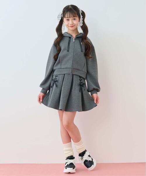 ◯専用美品メゾピアノジュニアグレーセットアップ160◯ mezzo piano Junior｜メゾピアノジュニアのセットアップ（グレー/灰色