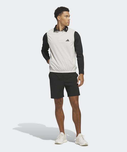 adidas(アディダス)の「ウーブンVネックベスト【adidas Golf/アディダスゴルフ】(ベスト・メンズ・ホワイト・LARGE/XX-LARGE/SMALL/X-LARGE/MEDIUM)」の5枚目の写真