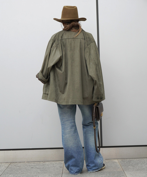 NEEDBY heritage（ニードバイヘリテージ）の「【NEEDBY heritage/ニードバイヘリテージ】別注Flare Fit Denim（デニムパンツ・レディース・ブルー・26/27/24/25）」の8枚目の写真