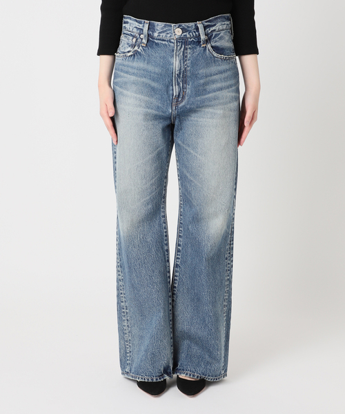 NEEDBY heritage（ニードバイヘリテージ）の「【NEEDBY heritage/ニードバイヘリテージ】別注Flare Fit Denim（デニムパンツ・レディース・ブルー・26/27/24/25）」の9枚目の写真