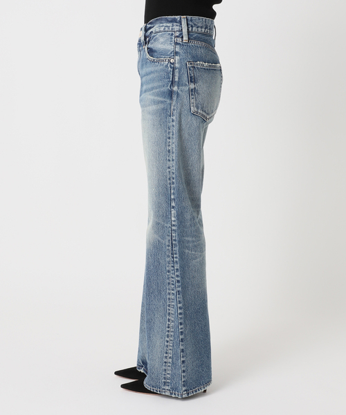 NEEDBY heritage（ニードバイヘリテージ）の「【NEEDBY heritage/ニードバイヘリテージ】別注Flare Fit Denim（デニムパンツ・レディース・ブルー・26/27/24/25）」の10枚目の写真