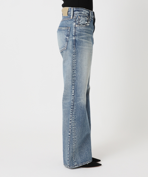 NEEDBY heritage（ニードバイヘリテージ）の「【NEEDBY heritage/ニードバイヘリテージ】別注Flare Fit Denim（デニムパンツ・レディース・ブルー・26/27/24/25）」の12枚目の写真