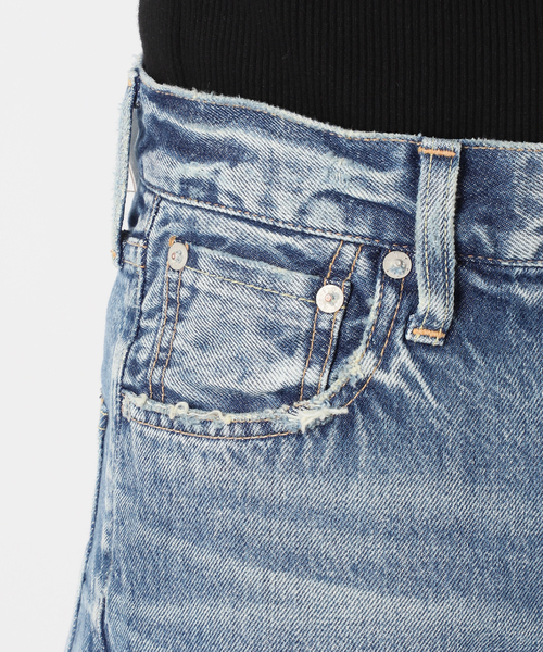 NEEDBY heritage（ニードバイヘリテージ）の「【NEEDBY heritage/ニードバイヘリテージ】別注Flare Fit Denim（デニムパンツ・レディース・ブルー・26/27/24/25）」の16枚目の写真