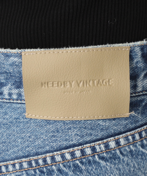 NEEDBY heritage（ニードバイヘリテージ）の「【NEEDBY heritage/ニードバイヘリテージ】別注Flare Fit Denim（デニムパンツ・レディース・ブルー・26/27/24/25）」の19枚目の写真