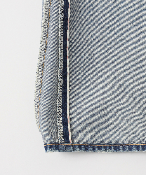 NEEDBY heritage（ニードバイヘリテージ）の「【NEEDBY heritage/ニードバイヘリテージ】別注Flare Fit Denim（デニムパンツ・レディース・ブルー・26/27/24/25）」の22枚目の写真