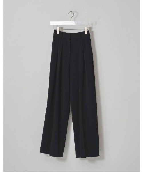 TODAYFUL（トゥデイフル）の「TODAYFUL Doubletuck Twill Trousers（その他パンツ・レディース・ブラック・38/36）」の9枚目の写真