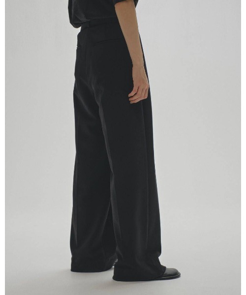TODAYFUL（トゥデイフル）の「TODAYFUL Doubletuck Twill Trousers（その他パンツ・レディース・ブラック・38/36）」の4枚目の写真