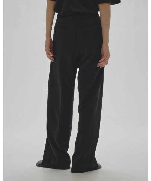 TODAYFUL（トゥデイフル）の「TODAYFUL Doubletuck Twill Trousers（その他パンツ・レディース・ブラック・38/36）」の5枚目の写真