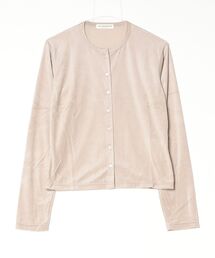 THE SHINZONE | VELOUR CARDIGAN 26AMSCU05(カーディガン/ボレロ)