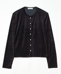 VELOUR CARDIGAN 26AMSCU05