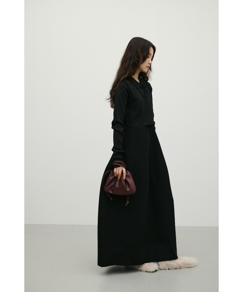 STYLEMIXER(スタイルミキサー)の「2ピースベストレイヤードワンピース(ワンピース・レディース・ブラウン/ブラック/ベージュ/ネイビー・SMALL/MEDIUM)」の20枚目の写真